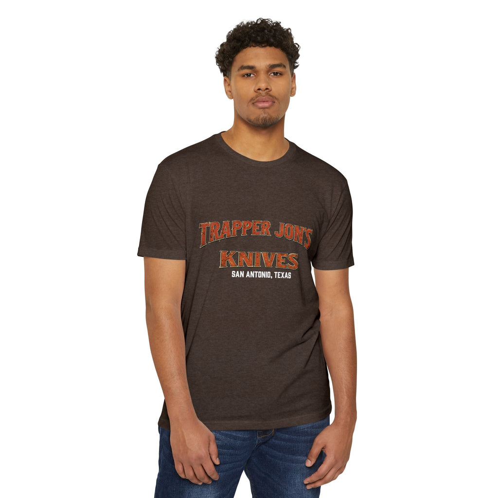 Trapper Jon's Knives T-Shirt — San Antonio Knife Shop Graphic Tee