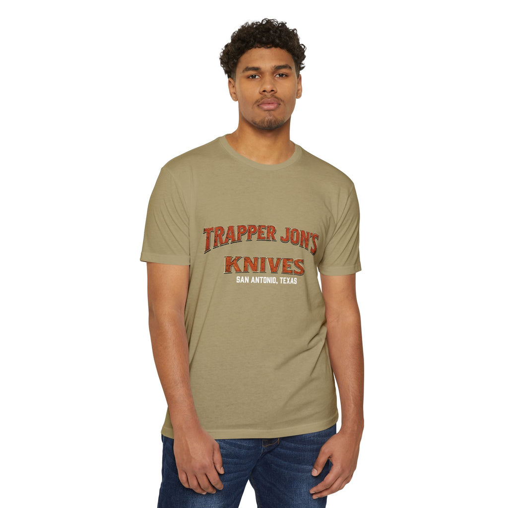Trapper Jon's Knives T-Shirt — San Antonio Knife Shop Graphic Tee