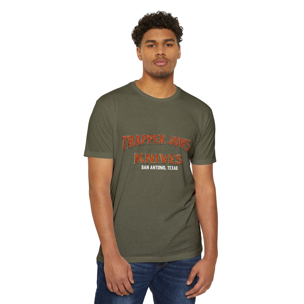 Trapper Jon's Knives T-Shirt — San Antonio Knife Shop Graphic Tee