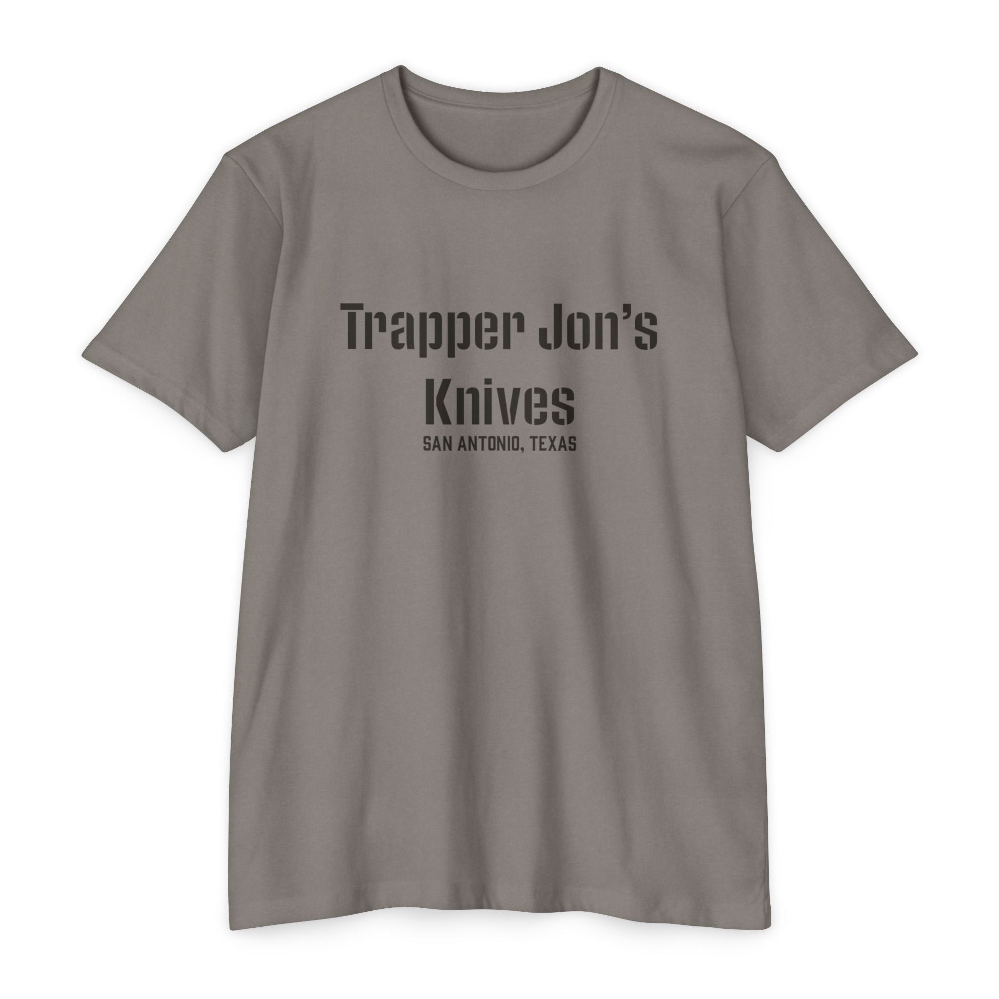 T-Shirt — "Trapper Jon’s Knives, San Antonio, Texas" Vintage Logo Shirt